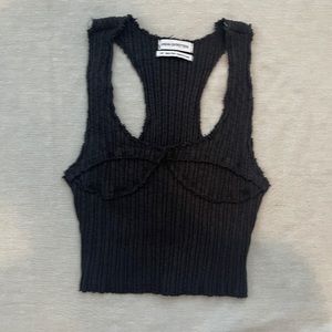 Urban Outfitters Crop Top Black Tank
